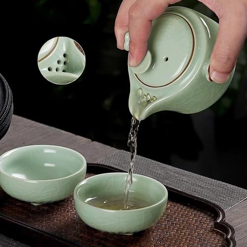 La mejor comparación de Juegos de té individuales los preferidos por los clientes. 18 Juegos de té individuales marca Feify (3)