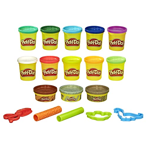 Play-Doh Dinosaur Theme 13-Pack of Non-Toxic...