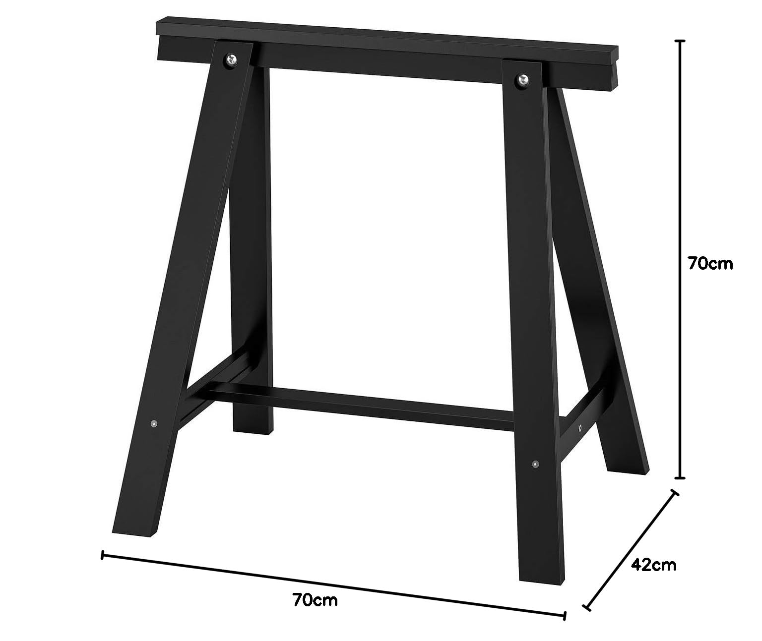 IKEA ODDVALD Trestle Black : Amazon.de: DIY & Tools