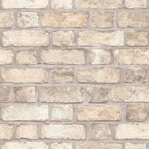 Farmhouse Brick Wallpaper