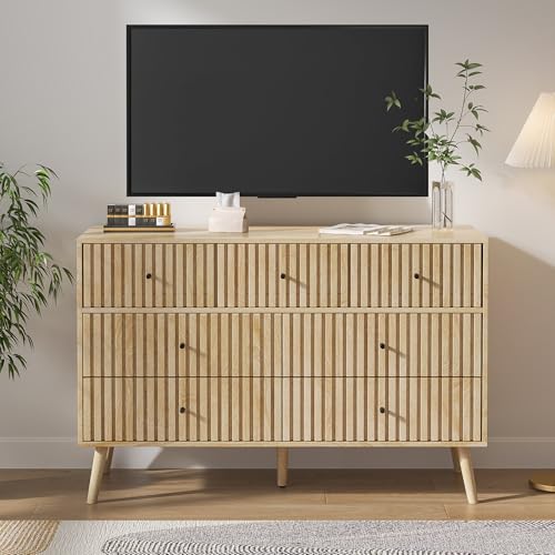 Fluted7drawersdresserforbedroommodernchestofdrawersforbedroomwidedressertvstandwithblackhandleswooddresserorganizerstoragecabinetnurserybedroomlivingroomhallwaynatural Urban Country Home Decor Fluted 7 drawers dresser for bedroommodern chest of drawers for bedroomwide dresser tv stand with black handleswood dresser organizer storage cabinet nurserybedroomliving roomhallwaynatural urban country home decor