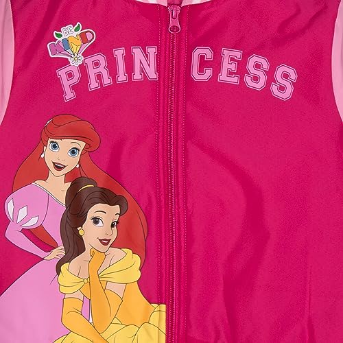 Disney Princesses Girls Bomber Jackets, Minnie Mouse, Lilo and Stitch, Little Mermaid and More Bomber Jackets for Girls3