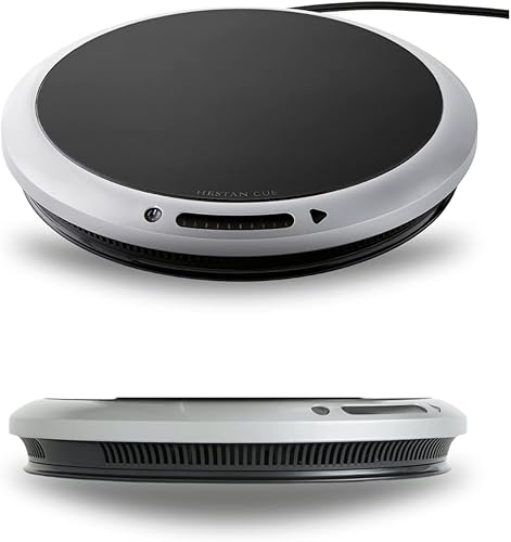 Hestan Cue Cocina eléctrica inteligente de vidrio de inducción de 1600 W habilitada por Bluetooth con aplicación complementaria sensores de