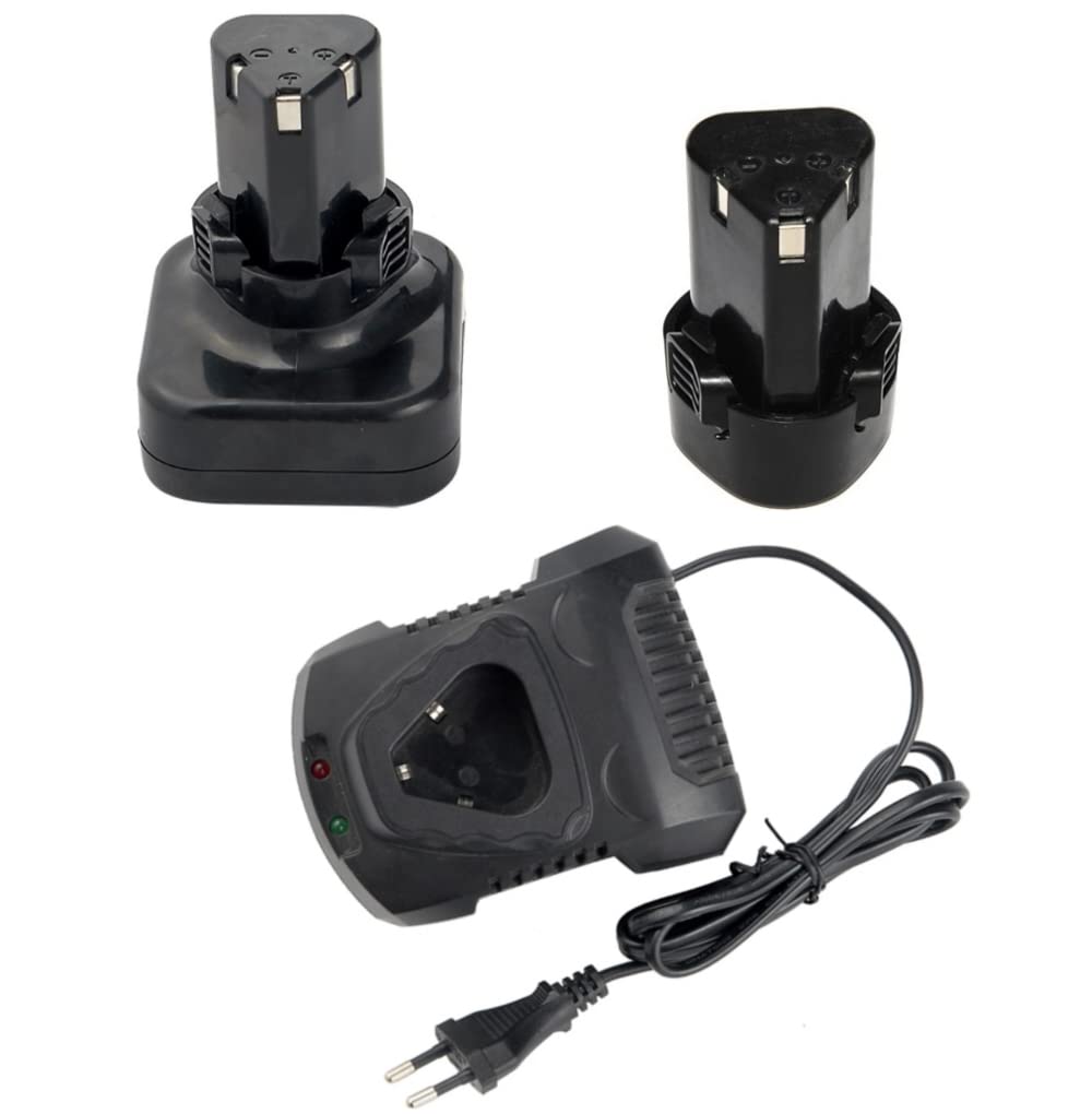 Folk Esquiladora de batería Modelo B4-LA, 12V - 250W, 2800rpm inalámbrica, para Ovejas, ovino, Cabras (E- +1 batería de 4000 mAh)
