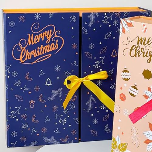 Boîte de compte à rebours : 24 boîtes en papier vides pliables - 6