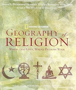 Hardcover Geography of Religion: Where God Lives, Where Pilgrims Walk Book