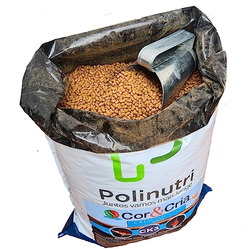 Comida Média Para Carpas,kinguios Ck3 Polinutri 1kg A Granel