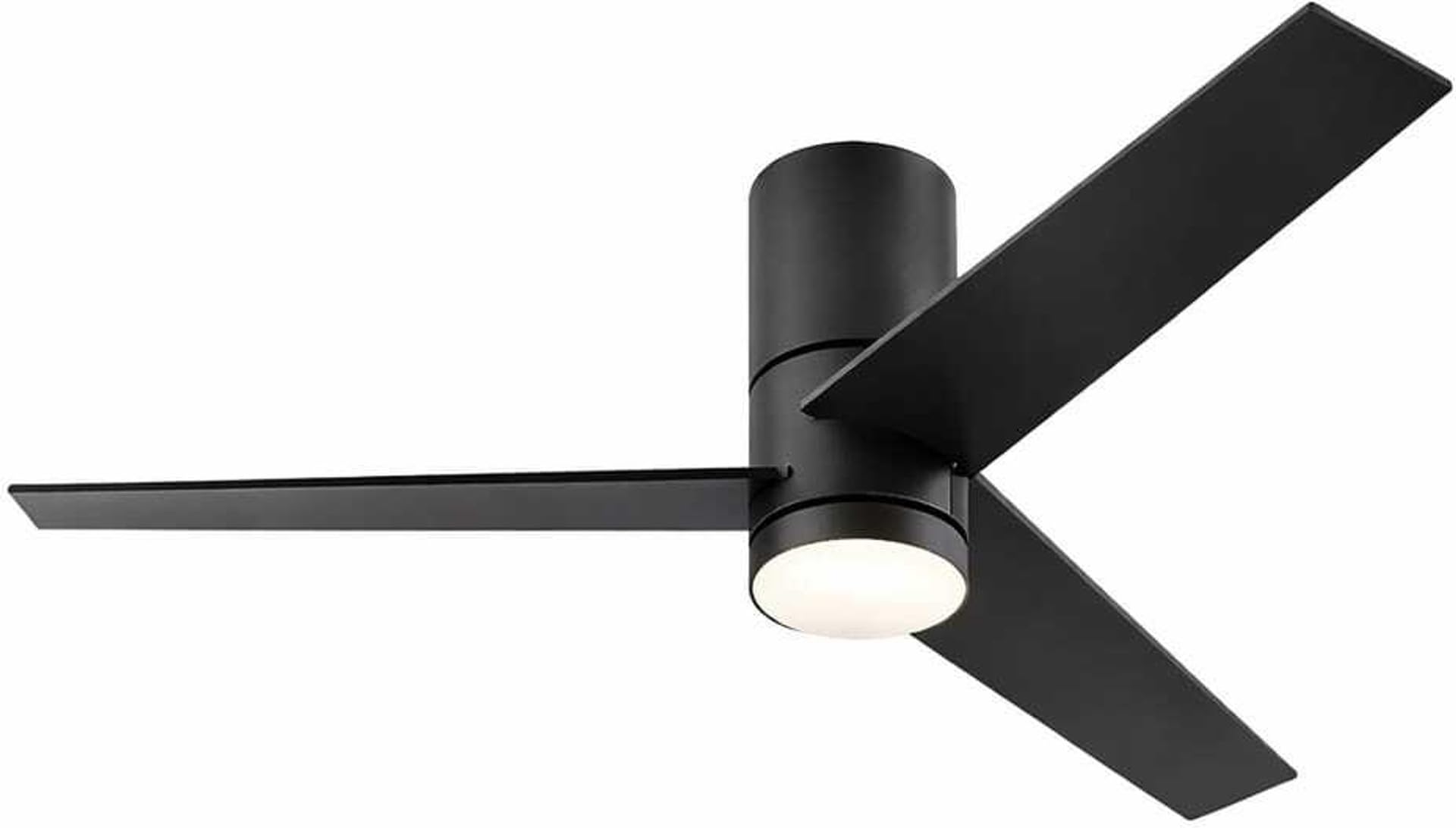 Hans Lighting Ceiling Fan with 3 LED Color-Changing Light and 52-inch 3 ABS Blades (Black) with 2 Year Warranty Remote Controlled 1320 mm Ceiling Fan (5 Star | Black and Multi Color LED | Pack of 1)