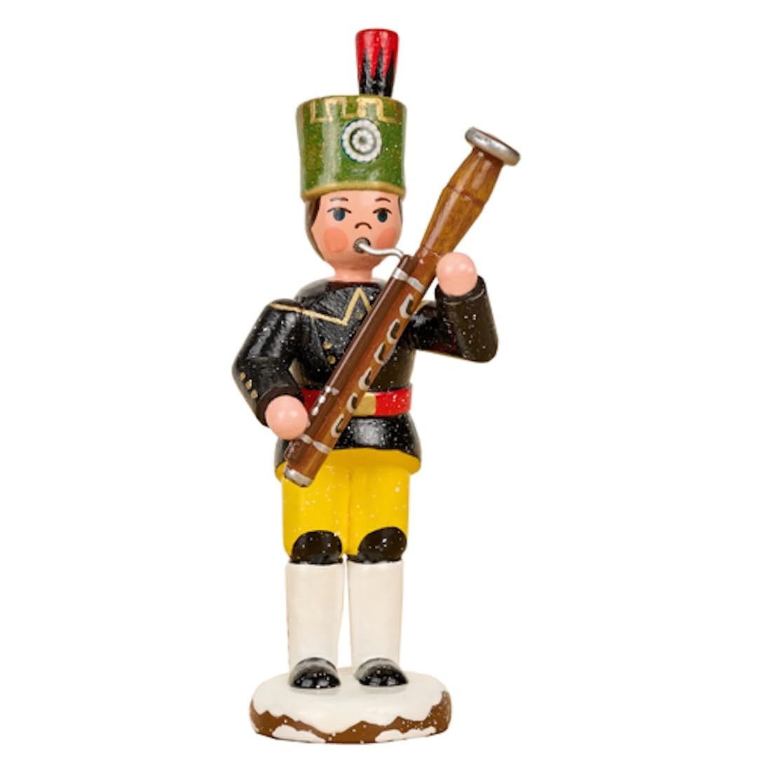 Hubrig Volkskunst GmbH Winterkinder Bergmann Fagott - 9 cm