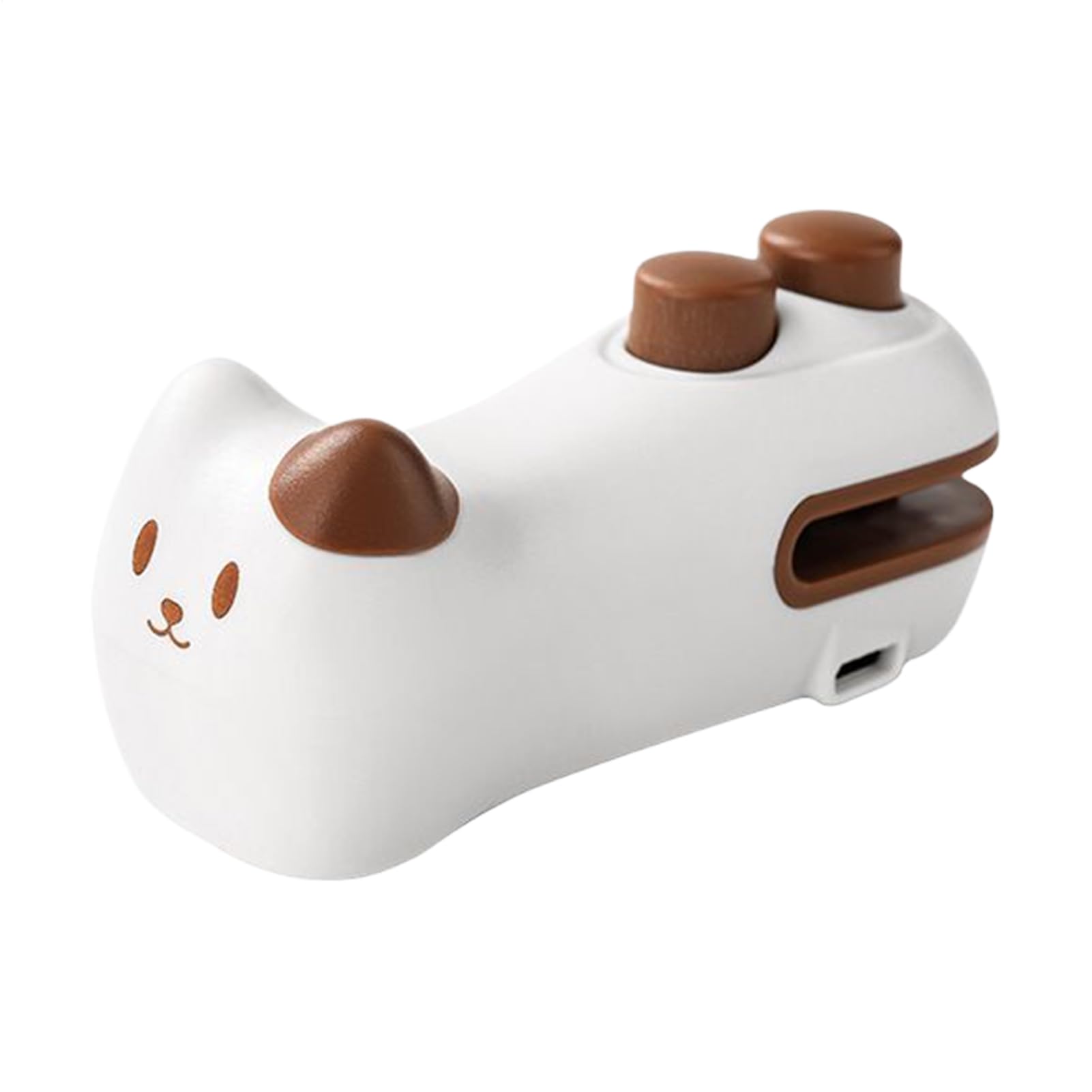 Mini Scellant de sacs avec lame et fermeture magnétique pour aliments rechargeables magnétiques pour collations et animaux de compagnie