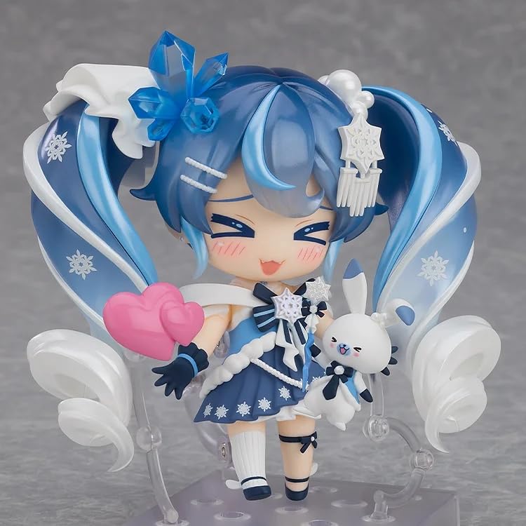 Amazon | ねんどろいど 雪ミク Crystal Snow Ver. | フィギュア