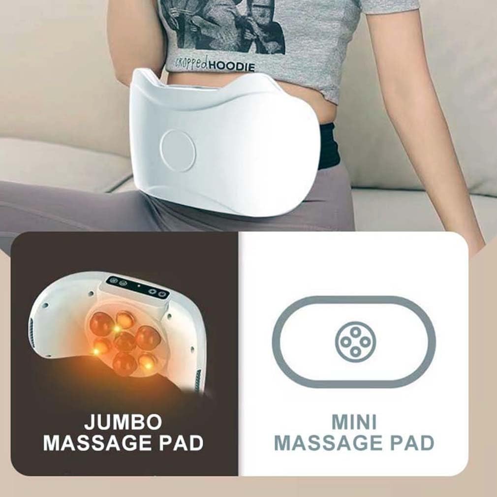 Elektrischer kabelloser Bauchmassagegerät für Fettverbrennung und Verdauung, Kabelloser Schlankheitsgürtel, Bauchmuskeltrainingsgürtel, Elektrischer Gürtel, Massage Schlankheitsgürtel