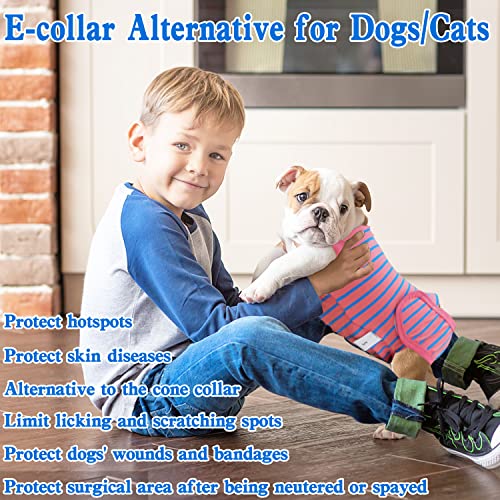 image for KAROKU Dog Surgery Recovery Suit, Recovery Shirt for Male Female Dog C