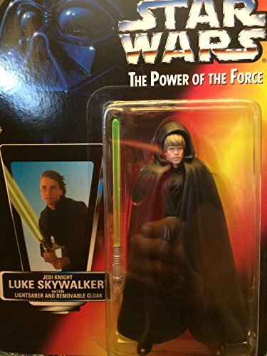Star Wars - Power of The Force (POTF) - Action Figure - Luke Skywalker (Jedi Knight) (Black Vest)
