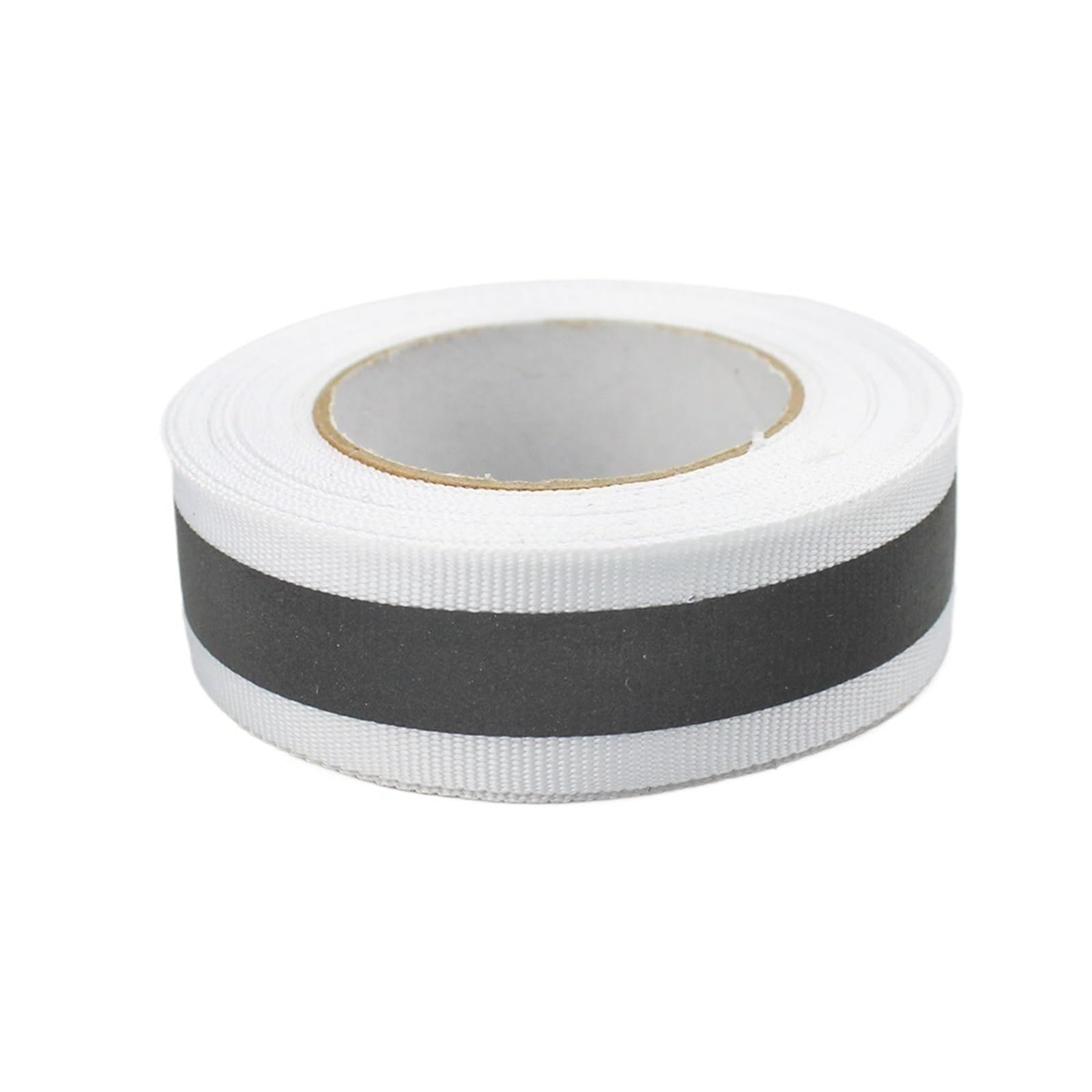 AMZBNEIDI High Visibility Reflective Fabric Tape, Reflective Sew-On Webbing Tape Multicolor 20x10mm 10m(Wit)