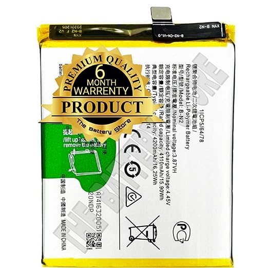 Image of THE BATTERY STORE Original B-N2 Battery for Vivo X50 /15.90WH 3.87V /4.45V Battery with 6 Month Warranty** (U85)