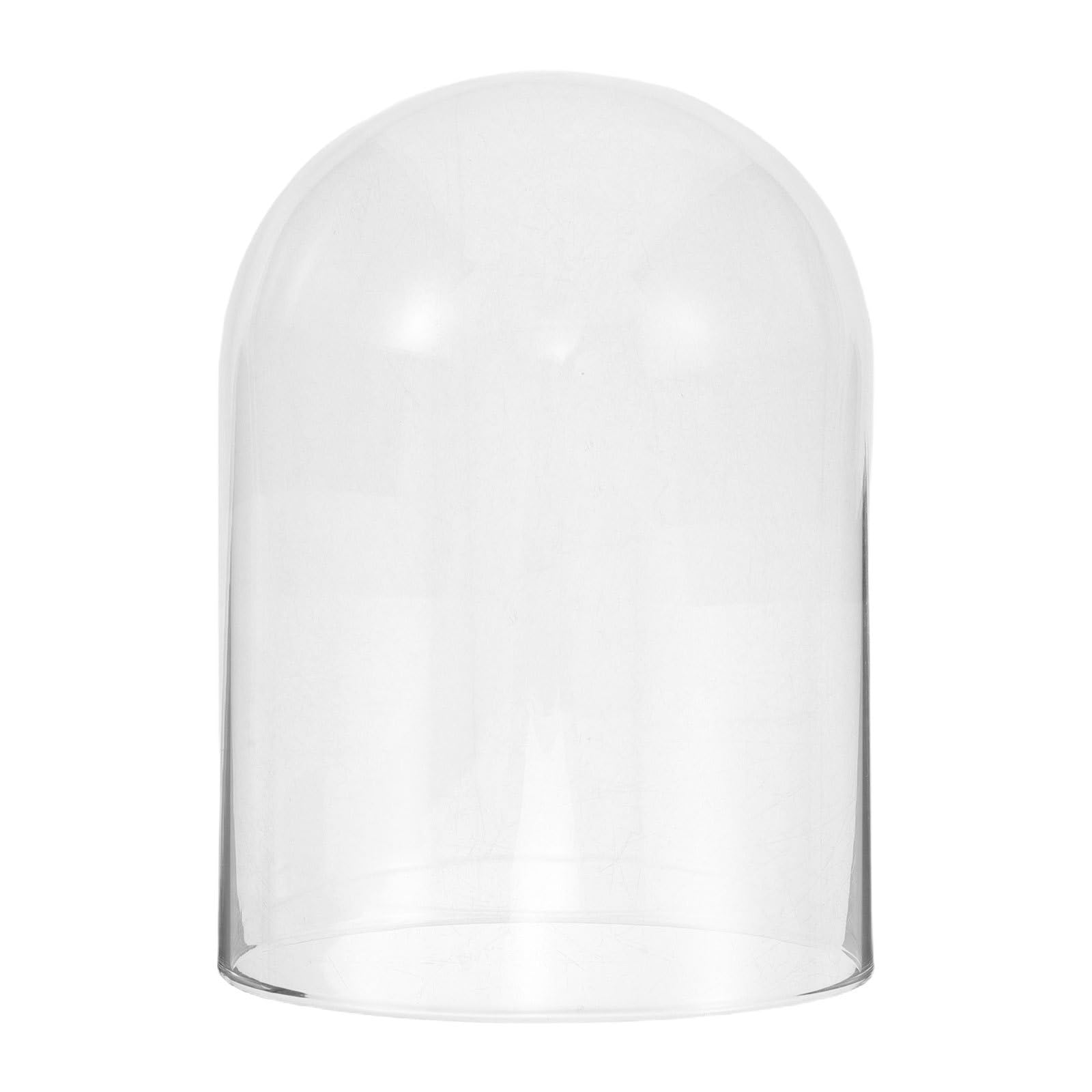 Campana de cristal para reloj antiguo cúpula de 15 x 15 cm para coleccionistas