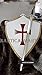 NauticalMart Knights Templar Shield Medieval Armor Reenactment