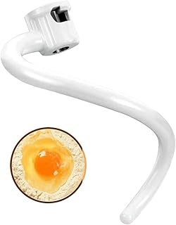 Crochet Pétrisseur Enduit En Spirale, Crochet Pétrisseur En Aluminium Avec Revêtement En Nylon Pour Bol De Batteur Sur Socle Kitchenaid, à Utiliser Avec Les Modèles Suivants Pour Mélangeur 5ksm7590