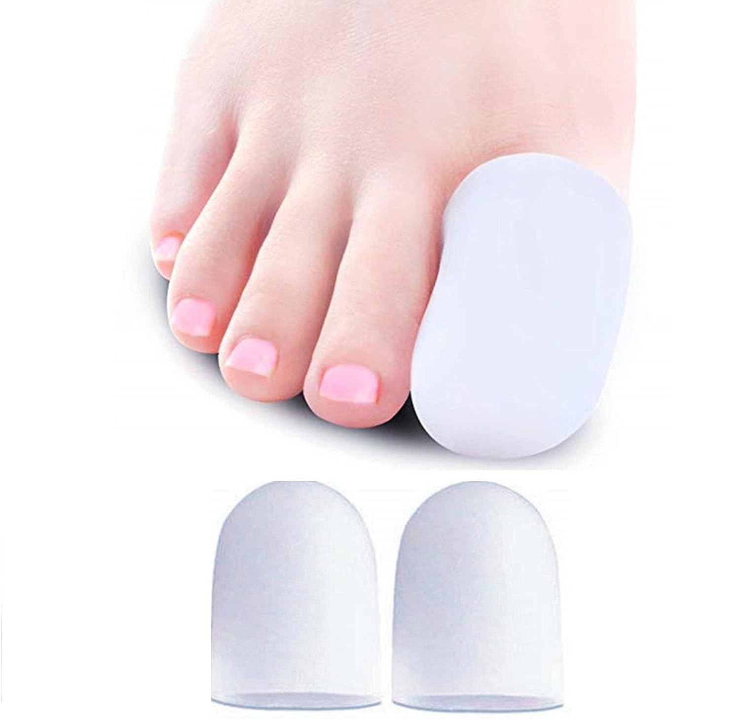Alexvyan Relief Toes Cover Protective Tube High Heels Rubbing Toes Thumb Protector Guard Silicone Toe Caps Sleeve for Toes Protection (B0CKFFM1NV) Amazon Price History, Amazon Price Tracker