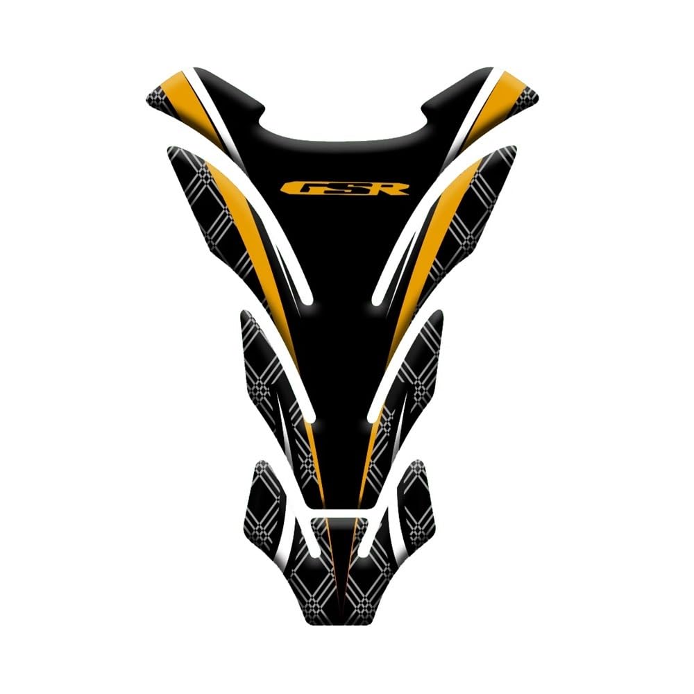 for Suz&uki GSR400 GSR600 GSR750 GSR 400 600 750 Motorcycle Carbon Fiber Oil Fuel Gas Tank Pad Tankpad Decal Protector Sticker Motorcycle Tank Pad