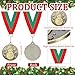 Loetere 30 Pcs/60 Pcs Christmas Medals Award Bulk 2