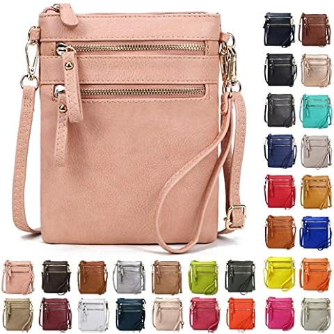 Solene Women's Multi-Zipper Crossbody Bag Cover