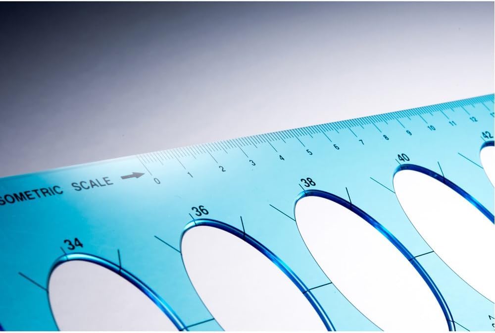 Ellipse ruler (japan import)