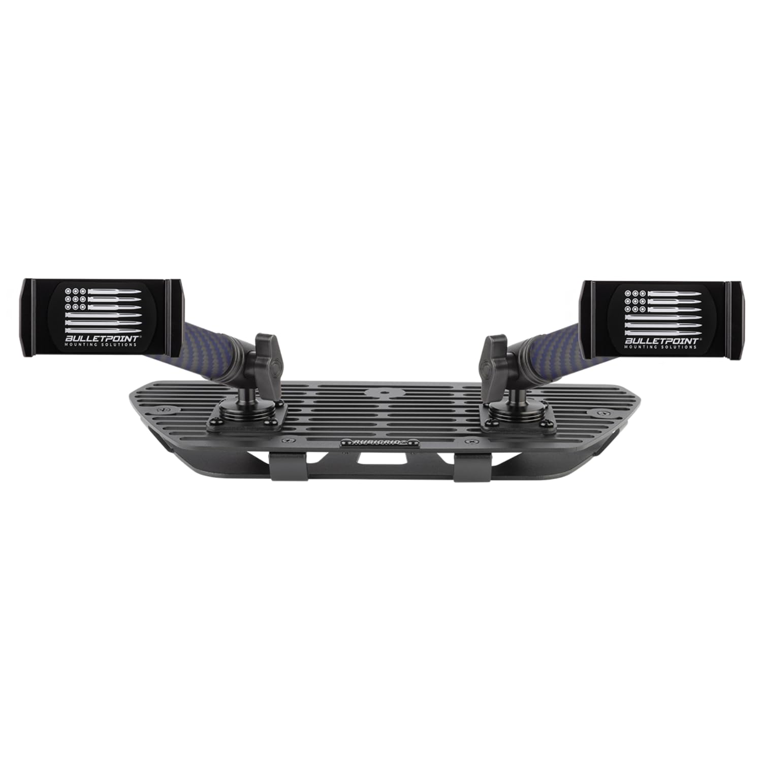 Bulletpoint Mounting Solutions RubiGrid Metal Dash Mount with 2 Phone Holders Bundle Compatible with 2022-2024 Nissan Frontier