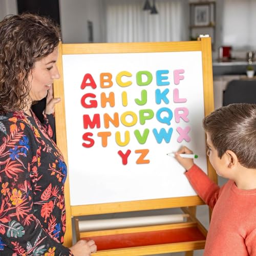 image for Juvale Foam Letter Stickers - Easy Peel Alphabet Stickers - Soft Spong