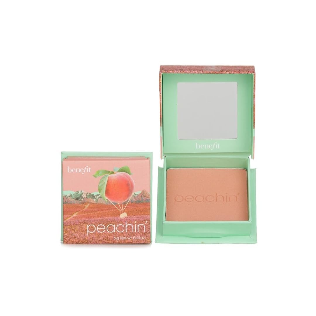 Amazon.com : Benefit Peachin' Golden Peach Blush 0.21 Ounce
