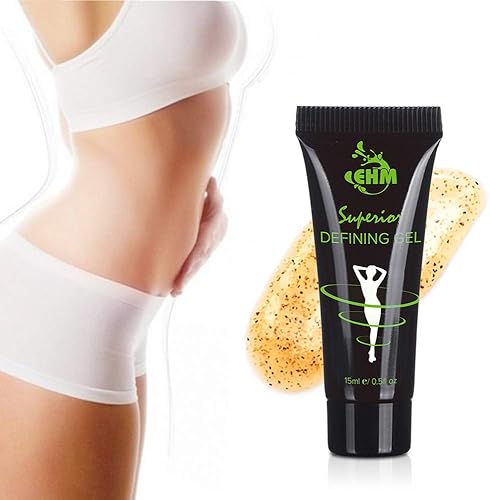 Gel de definición corporal superior de 0.5 onzas líquidas para adelgazar la desintoxicación corporal, tonificar, firme, reduce la apariencia de