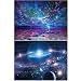 2 Packs 5D DIY Diamond Painting Paint by Numbers Kits for Adult, Night Sky & Fantasy Space Full Drill Diamond Embroidery Paintings Pictures Arts Craft for Home Decoration by INFELING