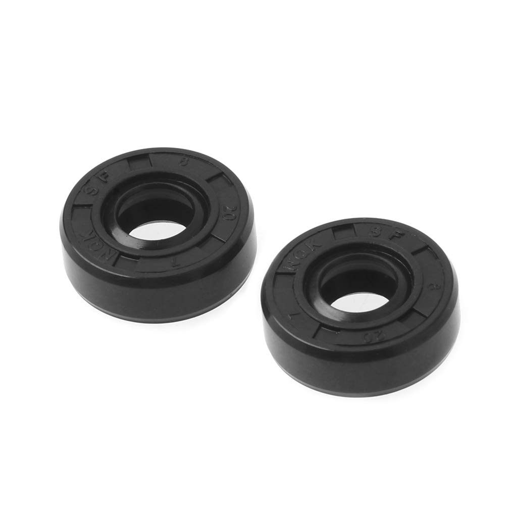 BIlinli 8x20x7mm Wearable Breadmaker Sorbet Machine Blender Repair Parts Oil Seal Ring Oil Seal Gasket Washer