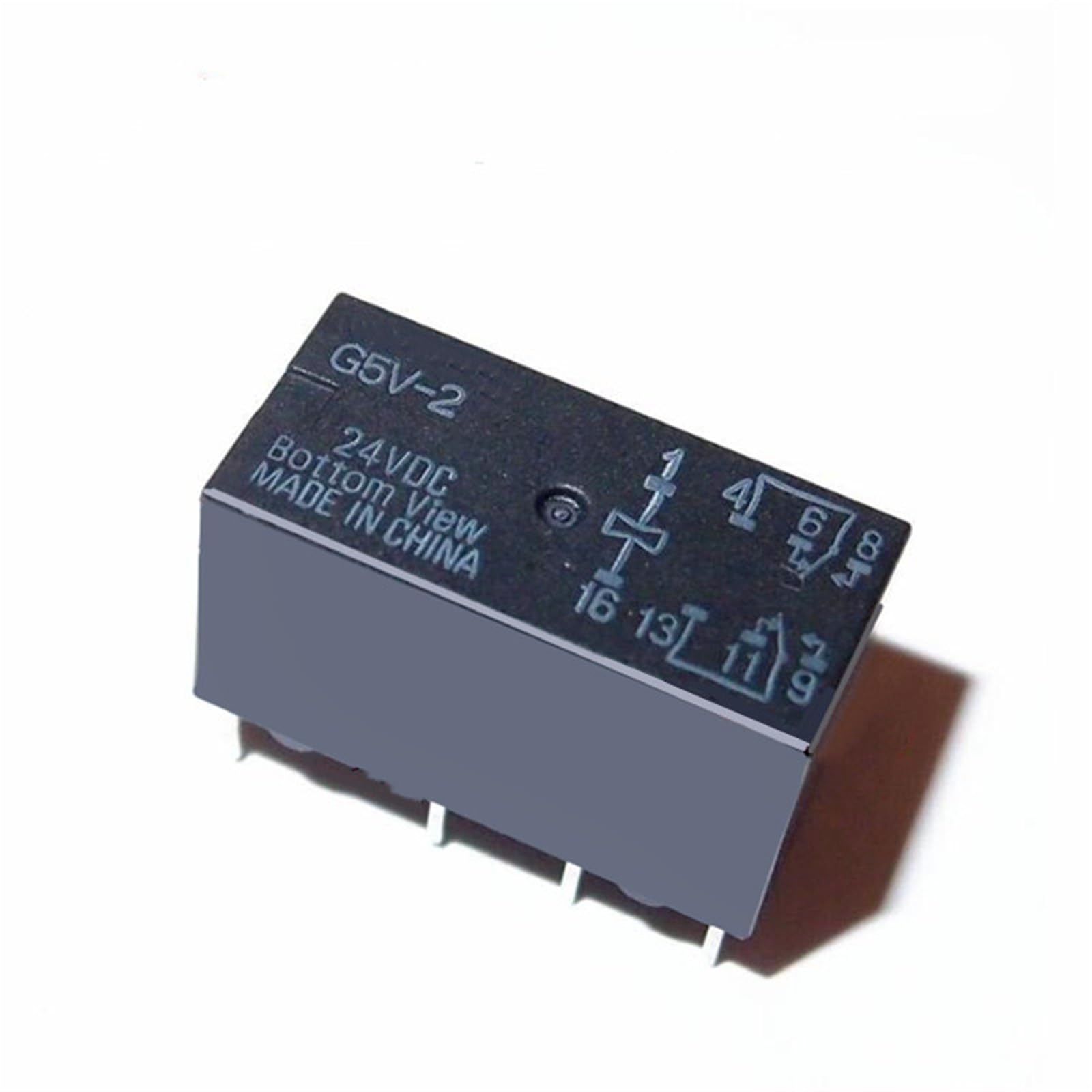 Relé G5V-2-24VDC de 8 pines DIP8 para control de circuitos impresos electrónicos 2