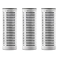 FACHIOO Replacement Filters Compatible with All FACHIOO and Puro® Glass Water Filter Pitcher,Filters 211 Gallons,Carbon Water Filter Removes Lead,Odors,Microplastics, Chlorine,Impurities (Pack of 3)
