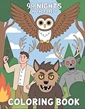 99 Night's a fo.rest Coloring Book: Bold, Adorable Designs to Inspire Creativity, Focus, and Joy – Perfect Present for Kids