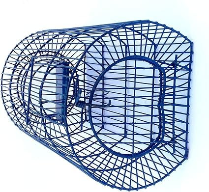 Rat Mouse Trap Heavy Duty Snap Trap - Cage Trap Rat Cage Trap for Catch&Release Rodent, Mice, Mouse, Squirrel, Hamster | Indoor & Outdoor (Large)