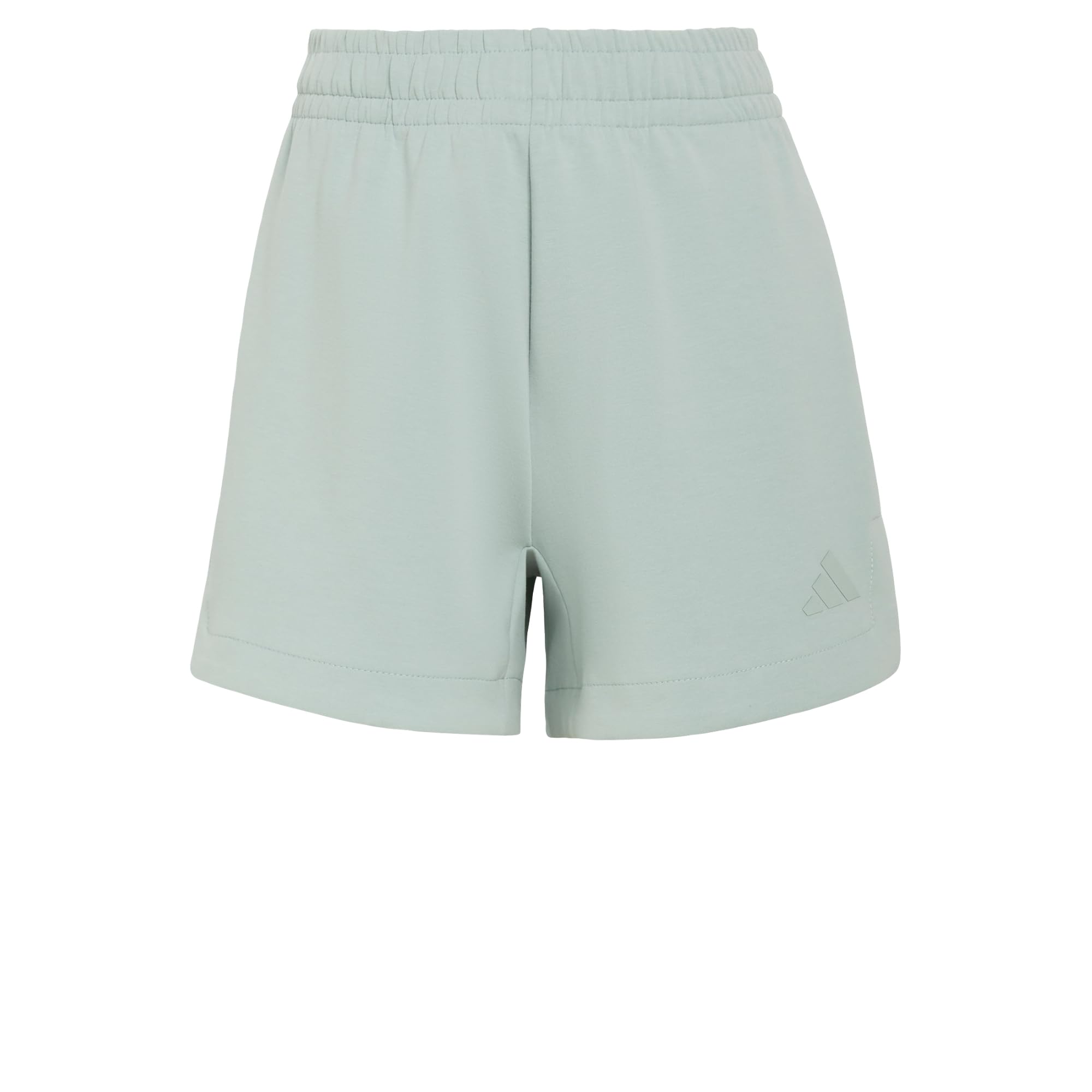 adidas Women's Soft LUX Shorts, Wonder Sage, M