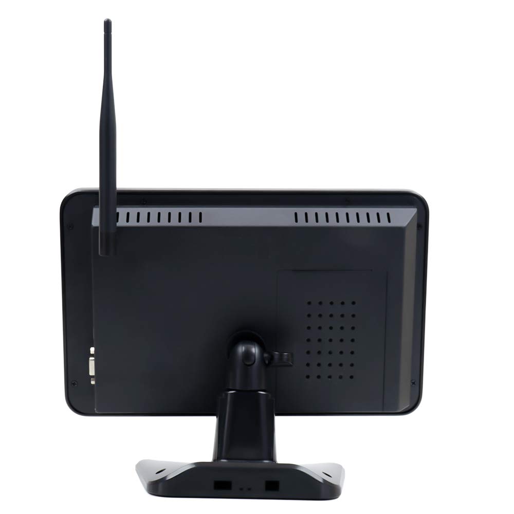 Kit de vidéosurveillance PNI House WiFi650-4 caméras Full HD Wi-FI P2P et Moniteur LCD 12 Pouces