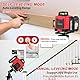 Vahlbeste Kreuzlinienlaser mit Stativ, Laser Wasserwaage mit 2x4800mAh Batterien & LED-Anzeige, 4x360 Grad Laser Level, 4D 16 Linienlaser Selbstnivellierend/APP/Fernbedienung/IP54 Wasser- & Staubdicht