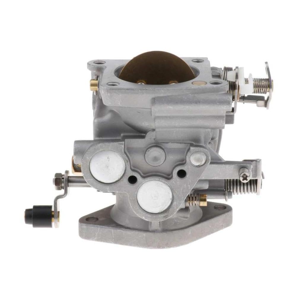 Gruppo di ricambio carburatore in alluminio compatibile con motori fuoribordo a 2 tempi NS25C3 NS30A4
