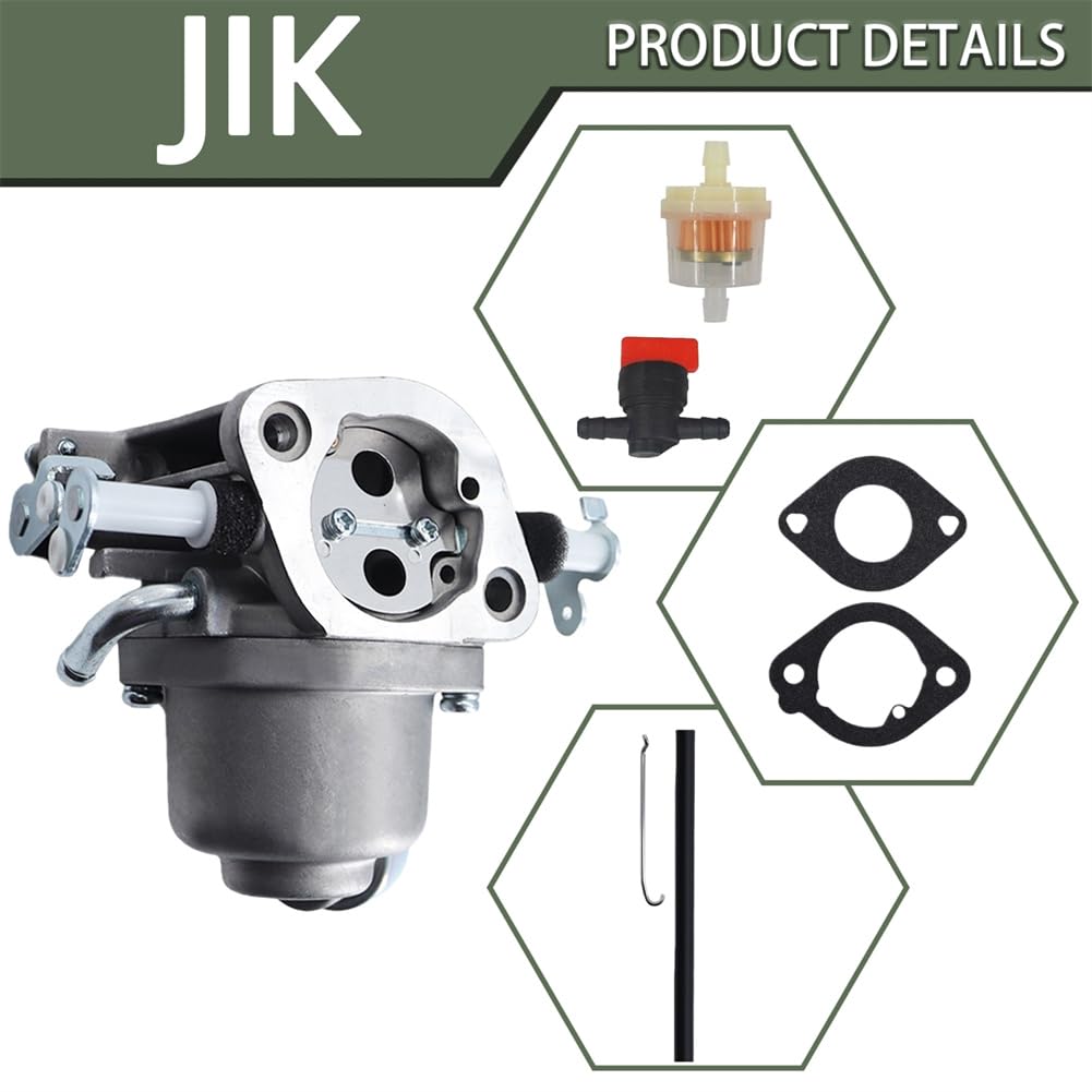 JIK Carburateur pour tracteur moteur 593197 594207 597126 595216 593198 597128 596375