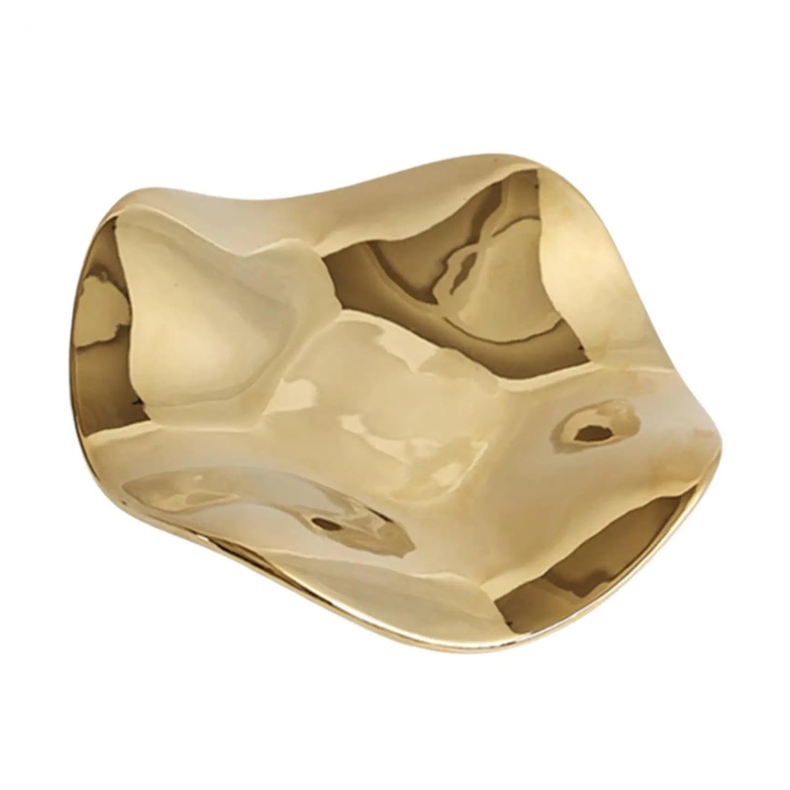 Schmuckablage in Blumenform Keramik-Tablett, Schmuck-Dekor, Schlafzimmer