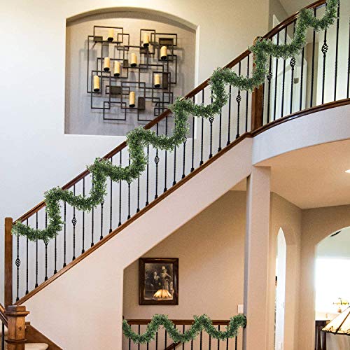 9-Foot Long Artificial Ivy Vine Greenery Lifelike & Durable Faux Plant Garland Easy to Hang and Shape