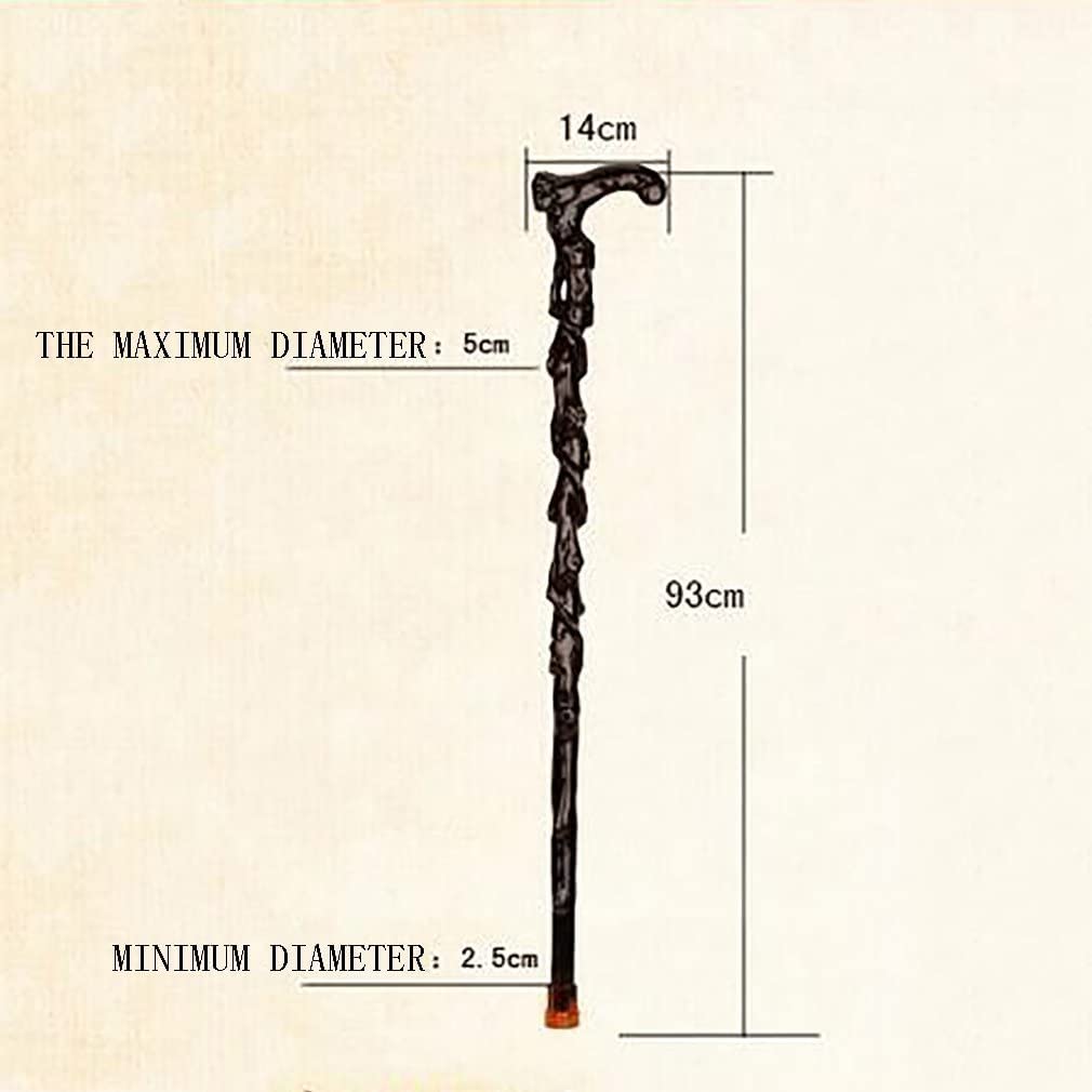 Amazon.co.jp: 杖 手彫りハンドル 木製オールドウォーカー 実用的な