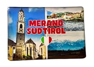 Merano Souvenir, Meran Kühlschrankmagnet, Reiseandenken aus Merano, Merano Geschenke, Deutschland Souvenir