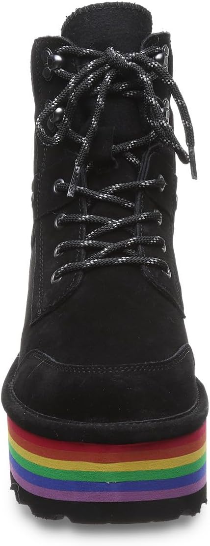 BEARPAW Women's Retro Alicia Black Boot