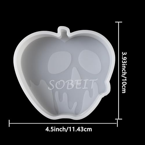 Vista 12 de SOBEIT Mermaid's Tail - Molde fresco para automóvil, molde de silicona para freshie, molde de resina epoxi de silicona para hacer aromas de cuentas