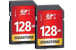 High-Performance 128GB SD Card Pack for Seamless Digital Capture